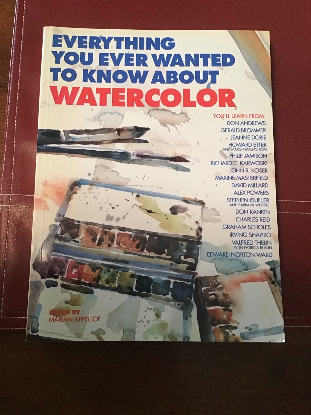 Book, Everything You Wanted to Know About Watercolor